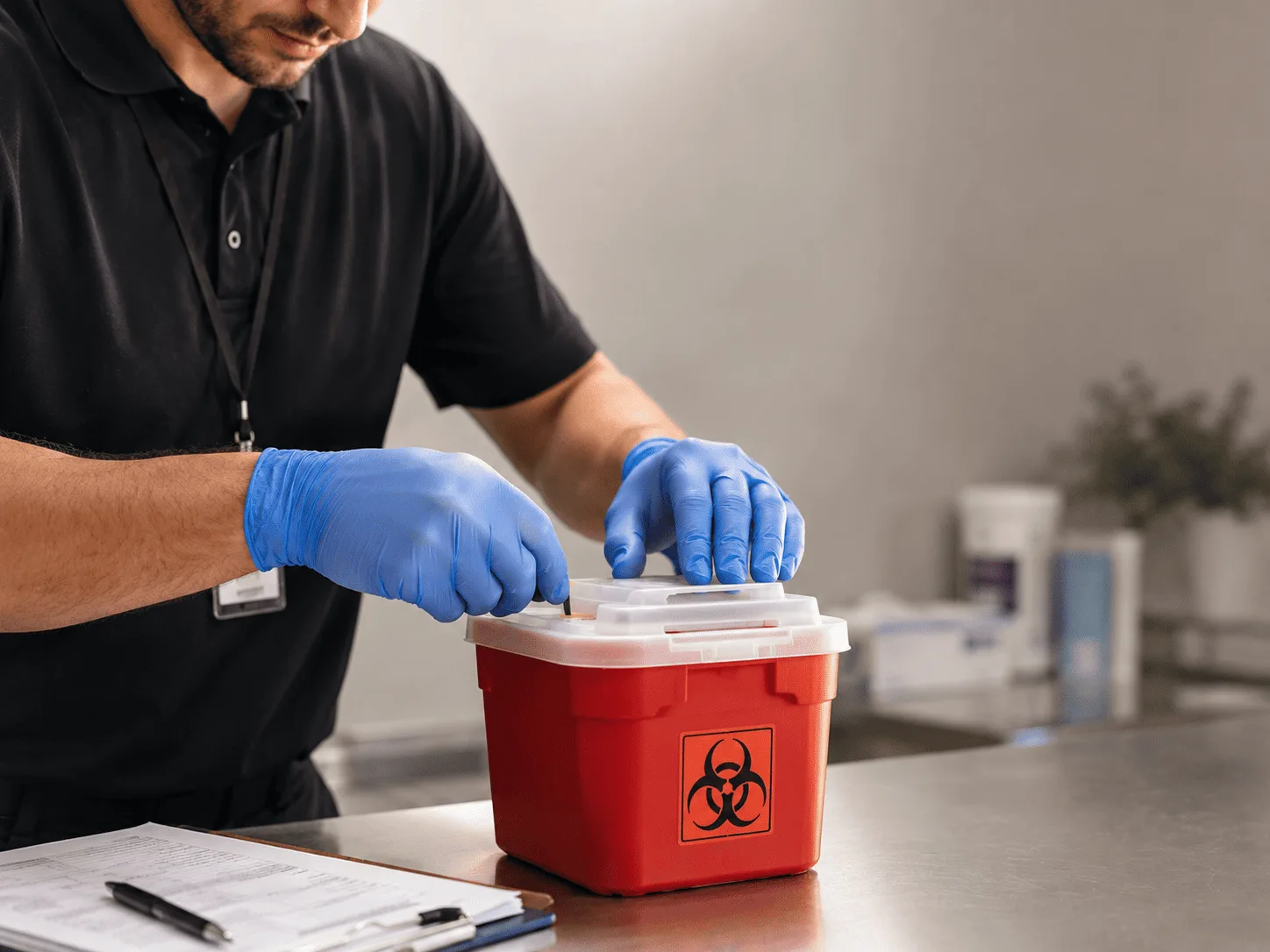 Why choose Sharps Waste Disposal in Pyatt, AR
